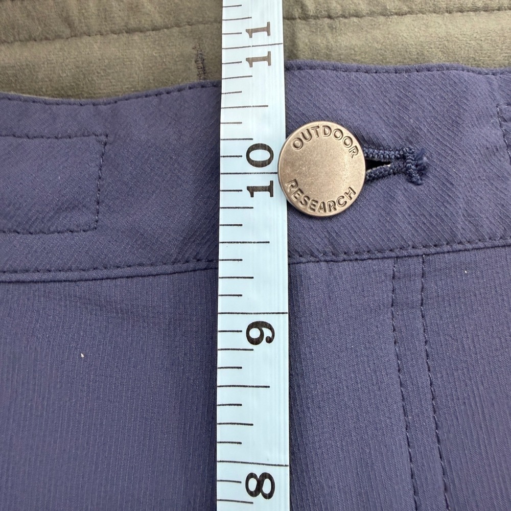 Outdoor Research Ferrosi Capris Women Size 6 Naval Blue Hiking UPF‎ 50+ Active - Picture 11 of 12